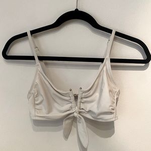 Target Xhilaration - medium - white swim suit/bikini top